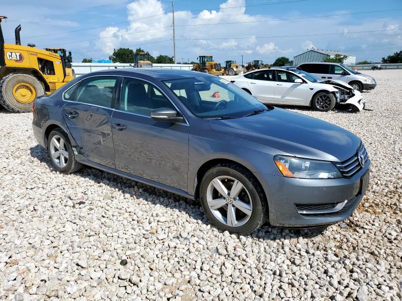 1VWBN7A35DC144057 - 2013 VOLKSWAGEN PASSAT SE Boz foto 4