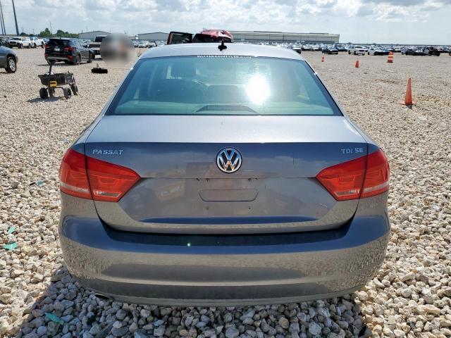 1VWBN7A35DC144057 - 2013 VOLKSWAGEN PASSAT SE Boz foto 6