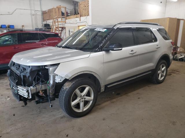 1FM5K8D84GGB95032 - 2016 FORD EXPLORER XLT SILVER photo 1