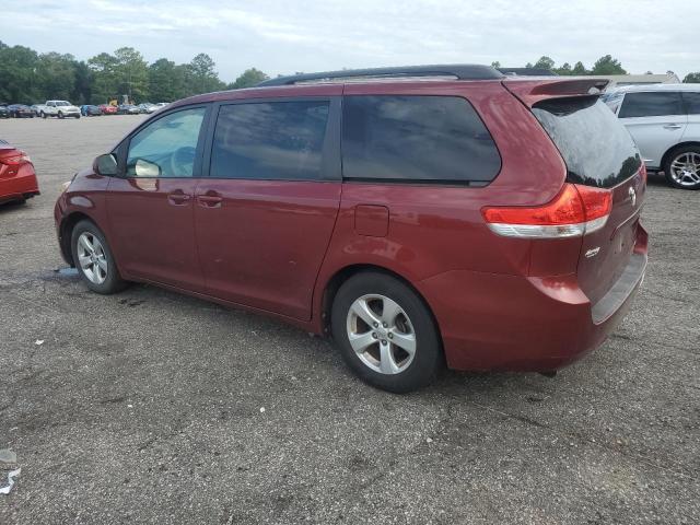 5TDKK3DC7ES486769 - 2014 TOYOTA SIENNA LE MAROON photo 2