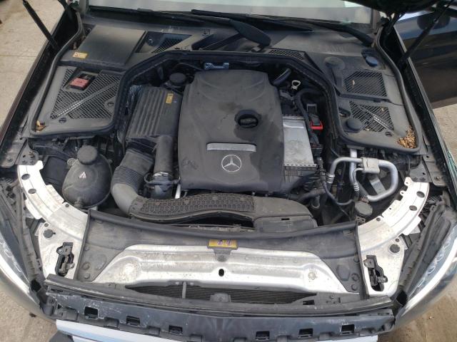 55SWF4KB8FU010329 - 2015 MERCEDES-BENZ C 300 4MATIC BLACK photo 11