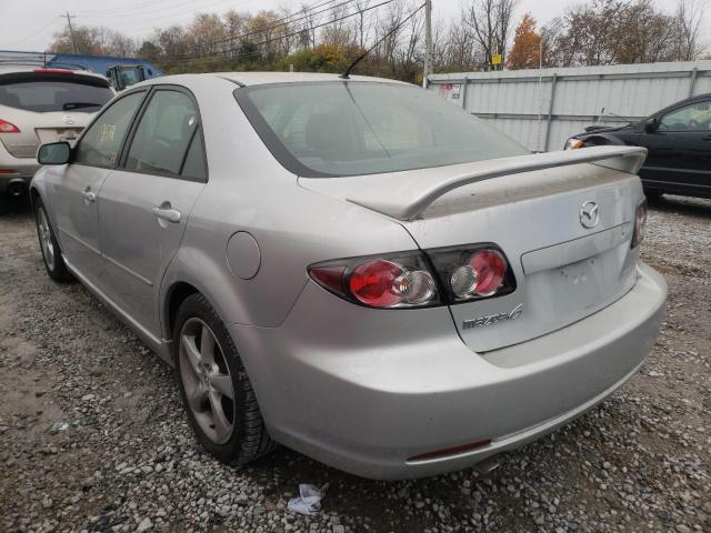 1YVHP80C285M01419 - 2008 MAZDA MAZDA6 I SILVER photo 3