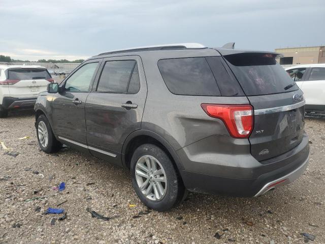 1FM5K7DH3GGA01794 - 2016 FORD EXPLORER XLT ნაცრისფერი ფოტო 2