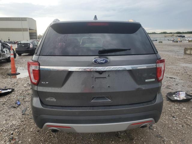 1FM5K7DH3GGA01794 - 2016 FORD EXPLORER XLT ნაცრისფერი ფოტო 6