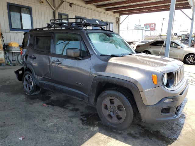 ZACCJBAB7JPG94767 - 2018 JEEP RENEGADE SPORT GRAY photo 4