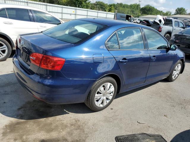 3VW2K7AJ5BM096630 - 2011 VOLKSWAGEN JETTA BASE 蓝色 照片 3