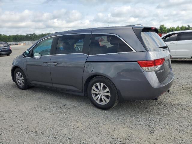5FNRL5H67FB131151 - 2015 HONDA ODYSSEY EXL GRAY photo 2