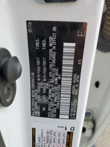 JTEBU5JR2G5313003 - 2016 TOYOTA 4RUNNER SR5/SR5 PREMIUM 白色 照片 13