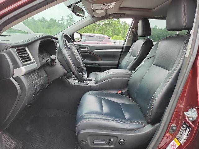 5TDJKRFH0FS149059 - 2015 TOYOTA HIGHLANDER XLE MAROON photo 7