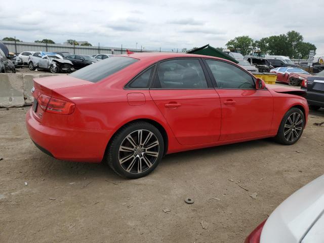 WAULF78K49N037365 - 2009 AUDI A4 2.0T QUATTRO RED photo 3