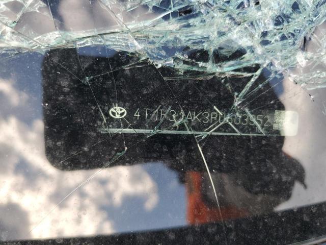 4T1F31AK3PU603952 - 2023 TOYOTA CAMRY XLE 银色 照片 12