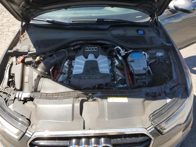 WAUHGAFC3CN052491 - 2012 AUDI A6 PRESTIGE ნაცრისფერი ფოტო 11