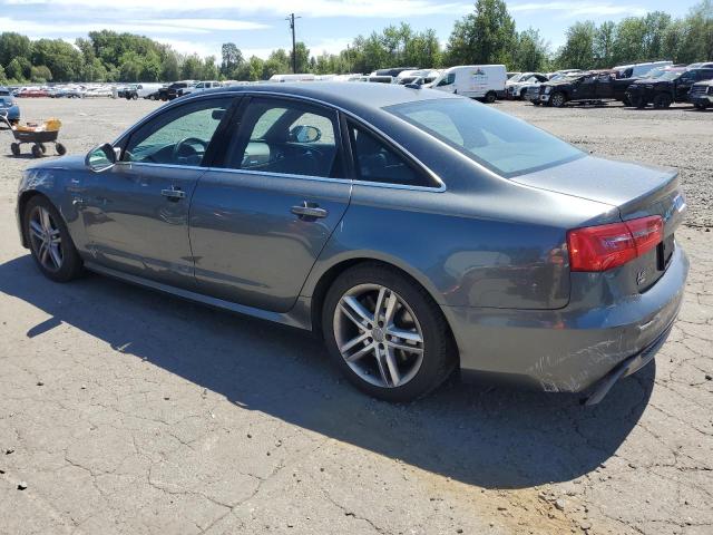 WAUHGAFC3CN052491 - 2012 AUDI A6 PRESTIGE GRAY photo 2