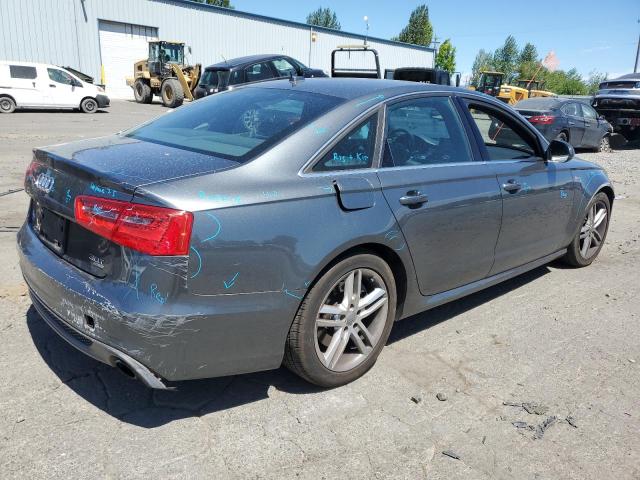 WAUHGAFC3CN052491 - 2012 AUDI A6 PRESTIGE GRAY photo 3