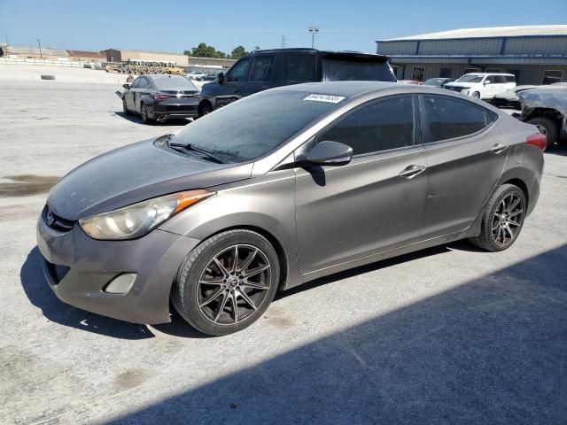 5NPDH4AE4DH246053 - 2013 HYUNDAI ELANTRA GLS GRAY photo 1