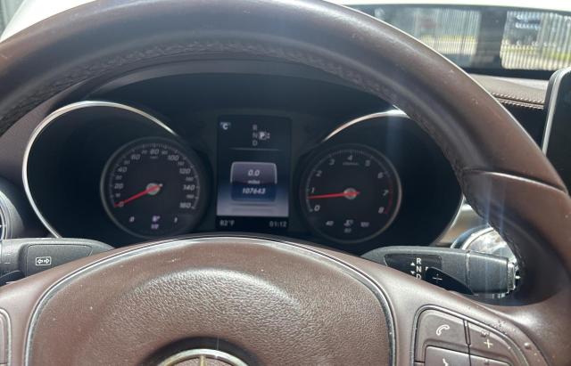 55SWF4KB4FU027077 - 2015 MERCEDES-BENZ C 300 4MATIC WHITE photo 9