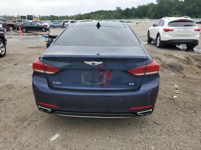 KMHGN4JE5KU299364 - 2019 GENESIS G80 BASE BLUE photo 6