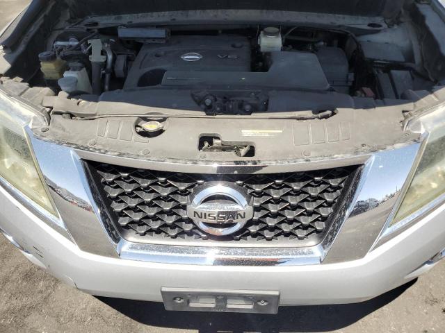 5N1AR2MN3DC602497 - 2013 NISSAN PATHFINDER S SILVER photo 11