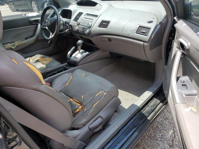 2HGFG12908H549147 - 2008 HONDA CIVIC EXL შავი ფოტო 8