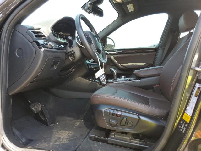 5UXXW3C51J0Z60451 - 2018 BMW X4 XDRIVE28I ნაცრისფერი ფოტო 7