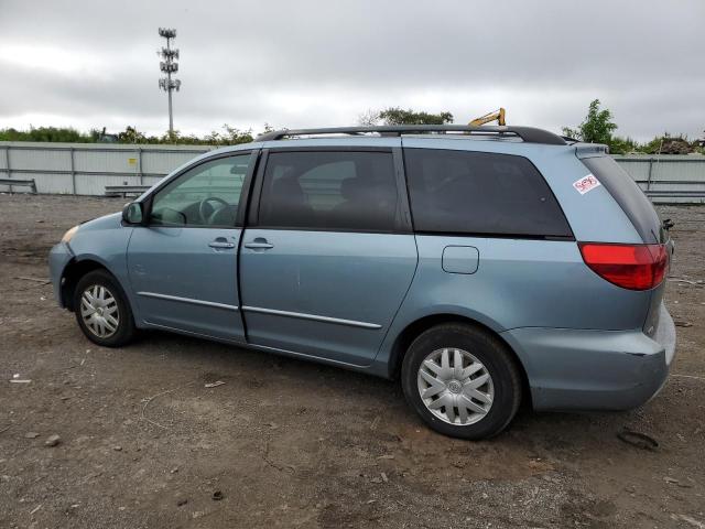 5TDZA23C65S369360 - 2005 TOYOTA SIENNA CE BLUE photo 2