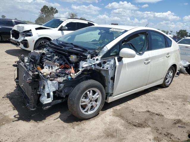 JTDKN3DU3B5249004 - 2011 TOYOTA PRIUS WHITE photo 1