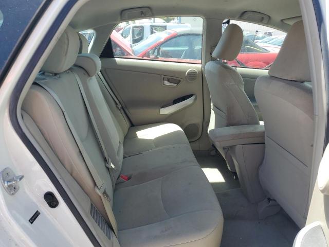 JTDKN3DU3B5249004 - 2011 TOYOTA PRIUS WHITE photo 10