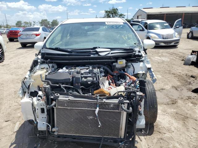 JTDKN3DU3B5249004 - 2011 TOYOTA PRIUS WHITE photo 5