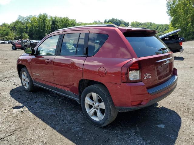 1C4NJDBB4ED652421 - 2014 JEEP COMPASS SPORT RED photo 2