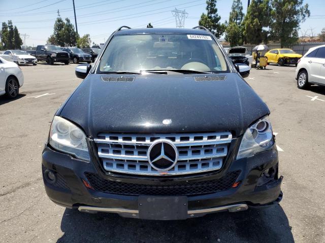 4JGBB8GB3AA542743 - 2010 MERCEDES-BENZ ML 350 4MATIC BLACK photo 5