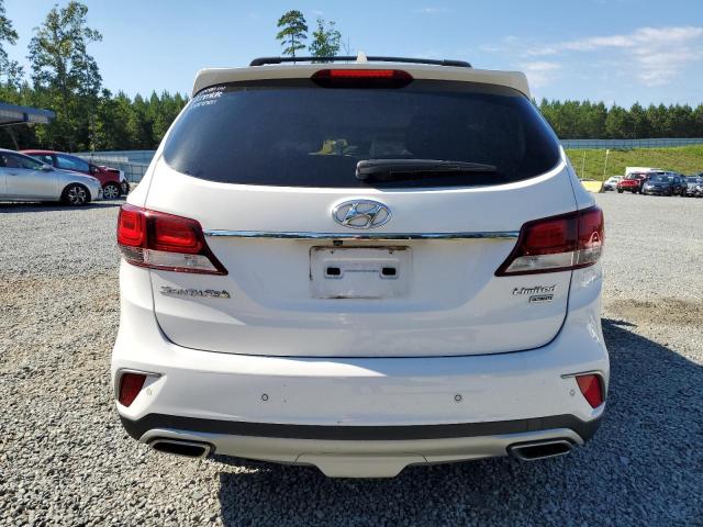 KM8SR4HF8HU182562 - 2017 HYUNDAI SANTA FE SE ULTIMATE WHITE photo 6