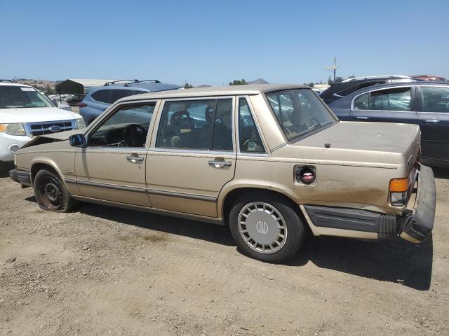 YV1FA8848K1314869 - 1989 VOLVO 740 GL GOLD photo 2