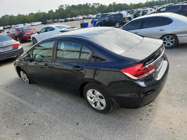 2HGFB2E4XFH047361 - 2015 HONDA CIVIC LX BLACK photo 2