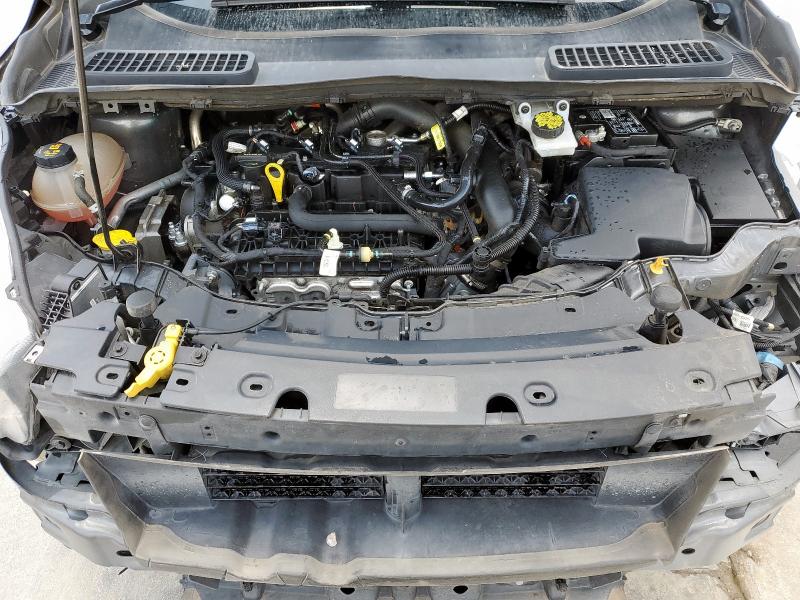 1FMCU0HD9KUB77985 - 2019 FORD ESCAPE SEL ნაცრისფერი ფოტო 12