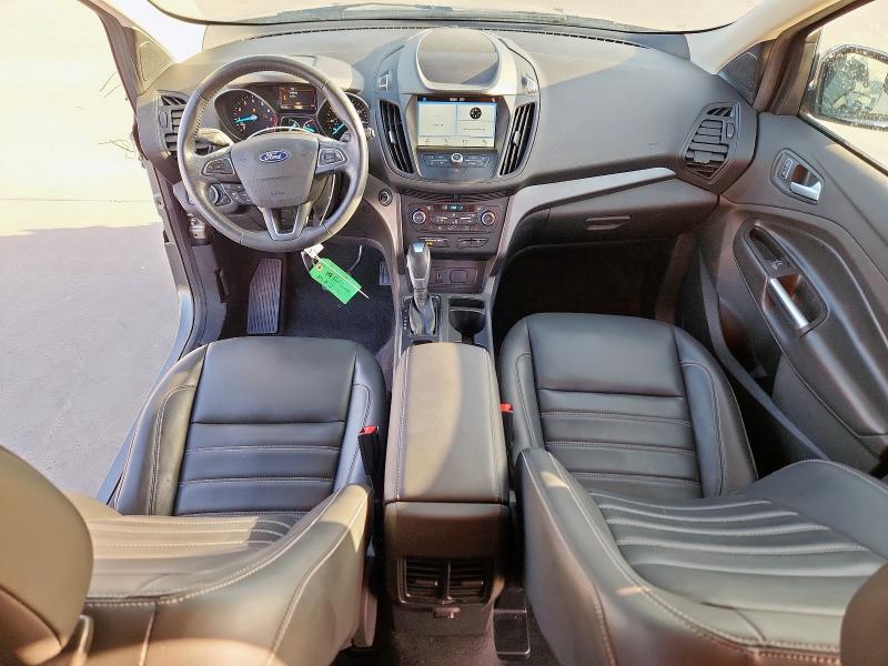 1FMCU0HD9KUB77985 - 2019 FORD ESCAPE SEL ნაცრისფერი ფოტო 8