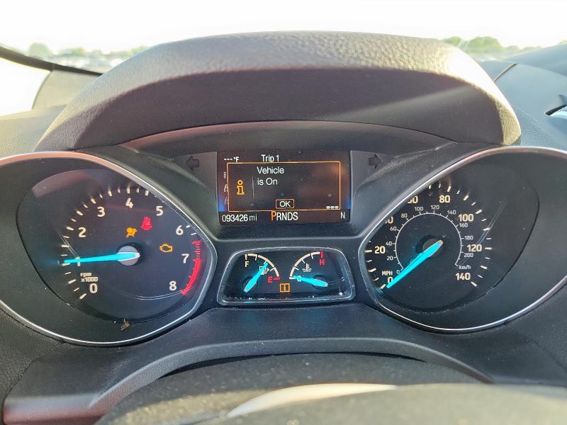 1FMCU0HD9KUB77985 - 2019 FORD ESCAPE SEL ნაცრისფერი ფოტო 9