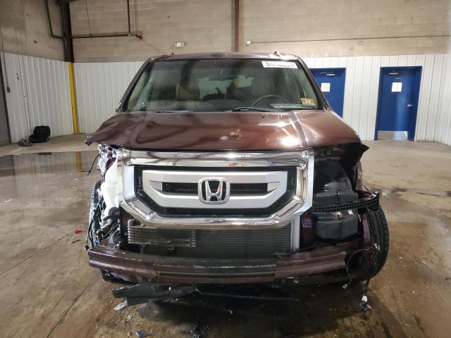 5FNYF48909B016130 - 2009 HONDA PILOT TOURING BURGUNDY photo 5