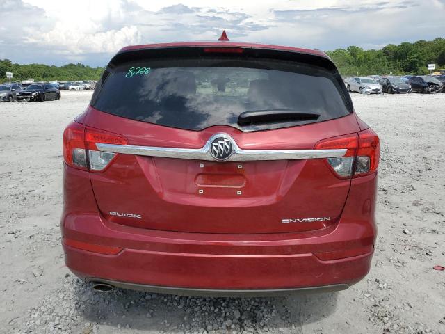 LRBFXASA7HD178167 - 2017 BUICK ENVISION PREFERRED Qırmızı foto 6