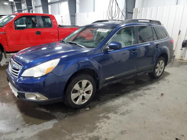 4S4BRBLC7B3325077 - 2011 SUBARU OUTBACK 2.5I LIMITED BLUE photo 1