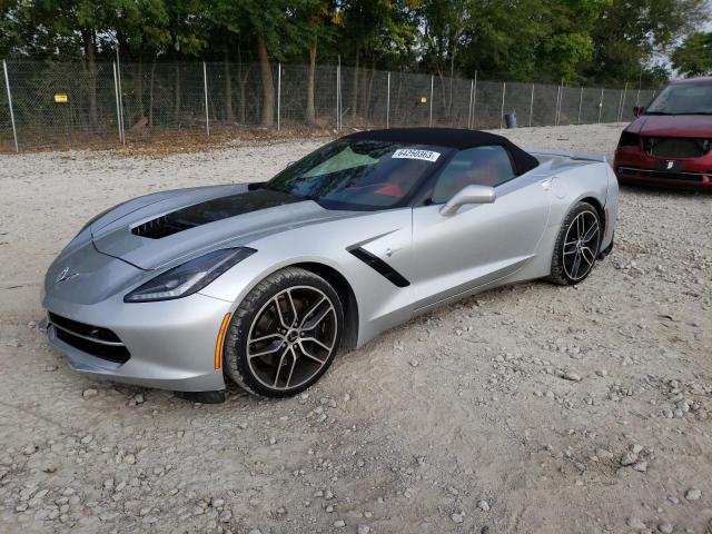 1G1YM3D76G5000042 - 2016 CHEVROLET CORVETTE STINGRAY Z51 3LT SILVER photo 1