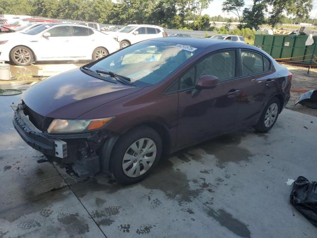 2012 HONDA CIVIC LX, 