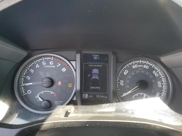 3TMBZ5DN1JM013291 - 2018 TOYOTA TACOMA DOUBLE CAB Gris foto 9