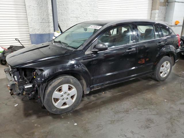 1B3HB28B67D301780 - 2007 DODGE CALIBER BLACK photo 1