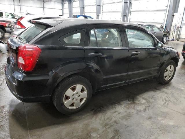 1B3HB28B67D301780 - 2007 DODGE CALIBER BLACK photo 3