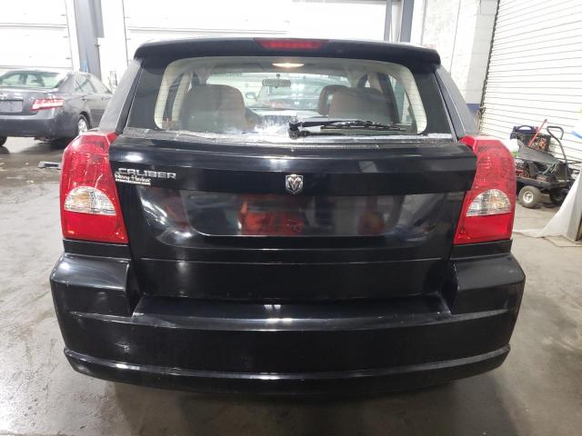 1B3HB28B67D301780 - 2007 DODGE CALIBER BLACK photo 6