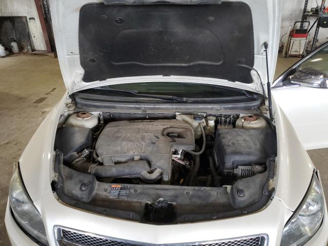 1G1ZC5E08CF225345 - 2012 CHEVROLET MALIBU 1LT WHITE photo 11