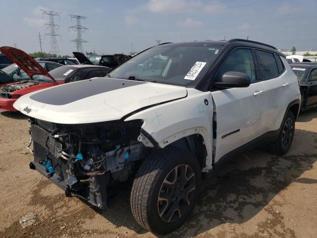 3C4NJDDB5LT166687 - 2020 JEEP COMPASS TRAILHAWK WHITE photo 1