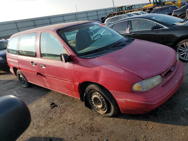 2FMDA5142SBB00580 - 1995 FORD WINDSTAR WAGON RED photo 4