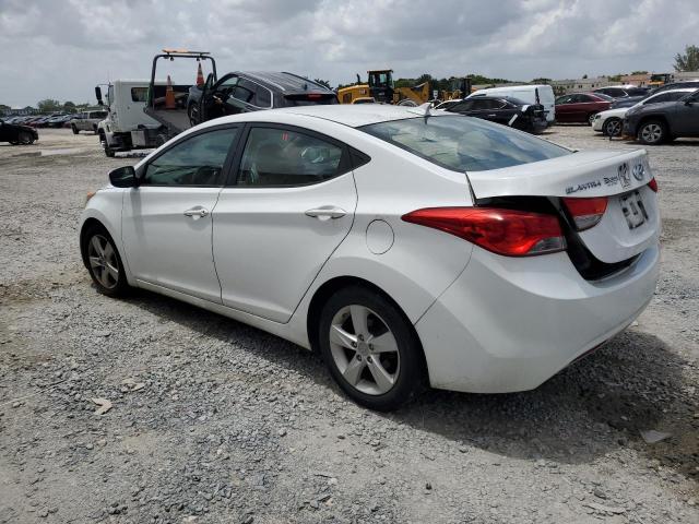 5NPDH4AE6DH183313 - 2013 HYUNDAI ELANTRA GLS WHITE photo 2