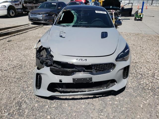 KNAE45LCXN6099358 - 2022 KIA STINGER GT1 GRAY photo 5